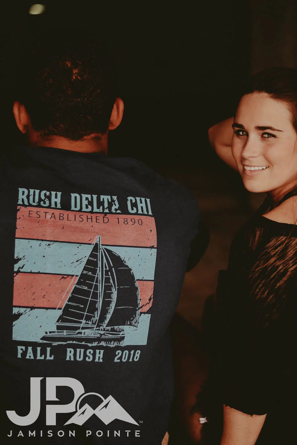 Delta Chi Fall Rush Sailboat Tee