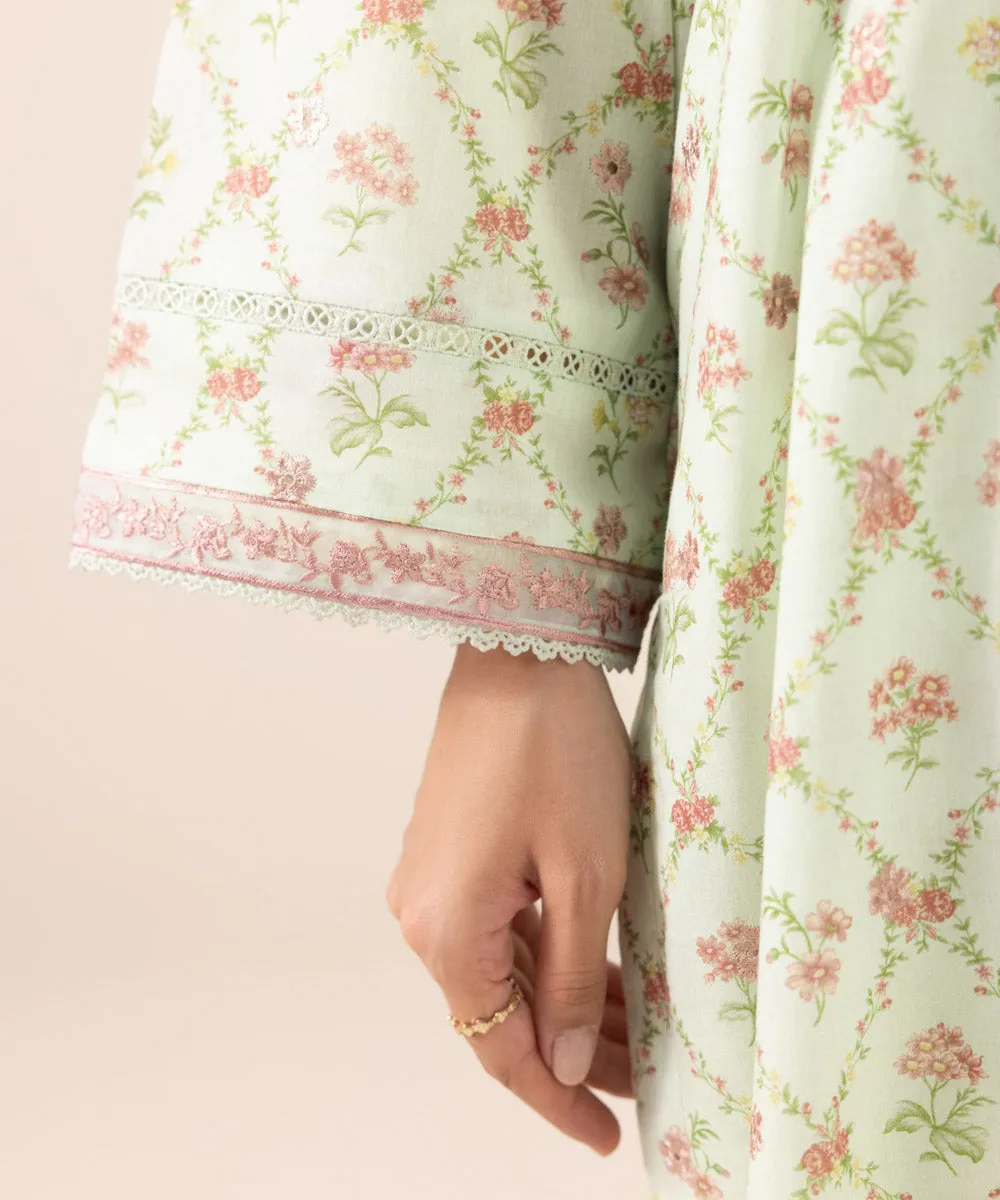 Embroidered Lawn Shirt