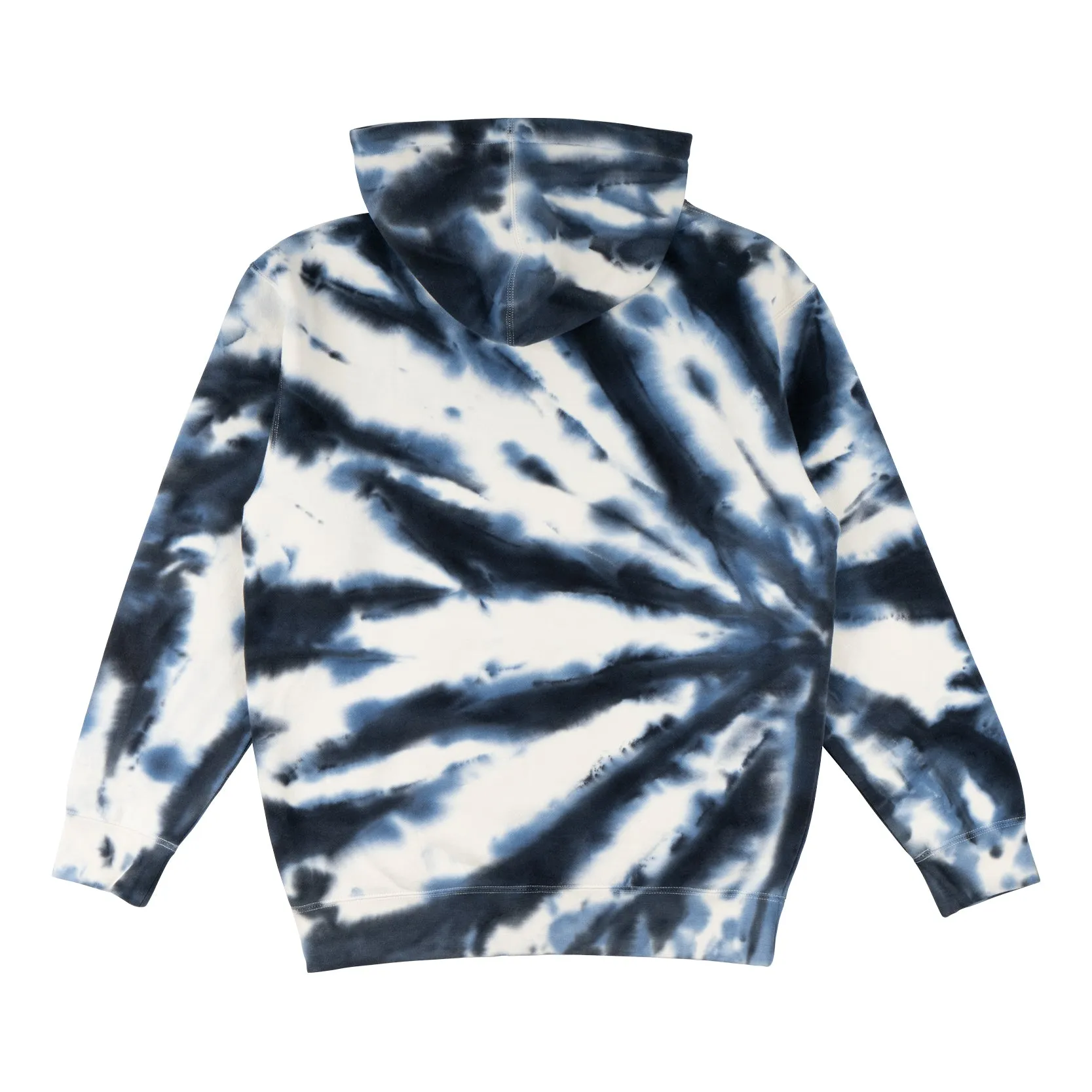 Exner Tie-Dyed Pullover Hoodie - Cloud