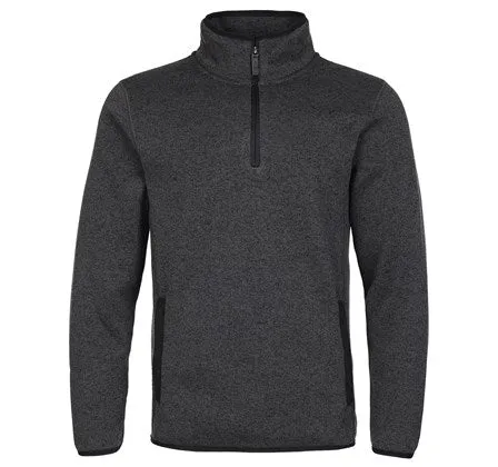 Fort Easton Half Zip Pullover-GREY