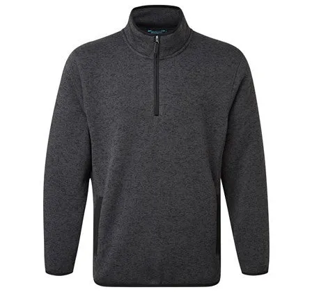 Fort Easton Half Zip Pullover-GREY