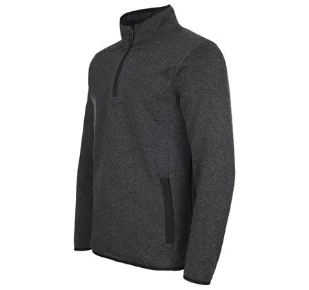 Fort Easton Half Zip Pullover-GREY