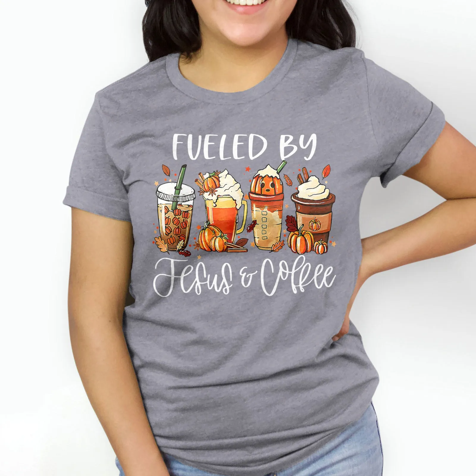 Fueled by Jesus & Coffee Fall Tee