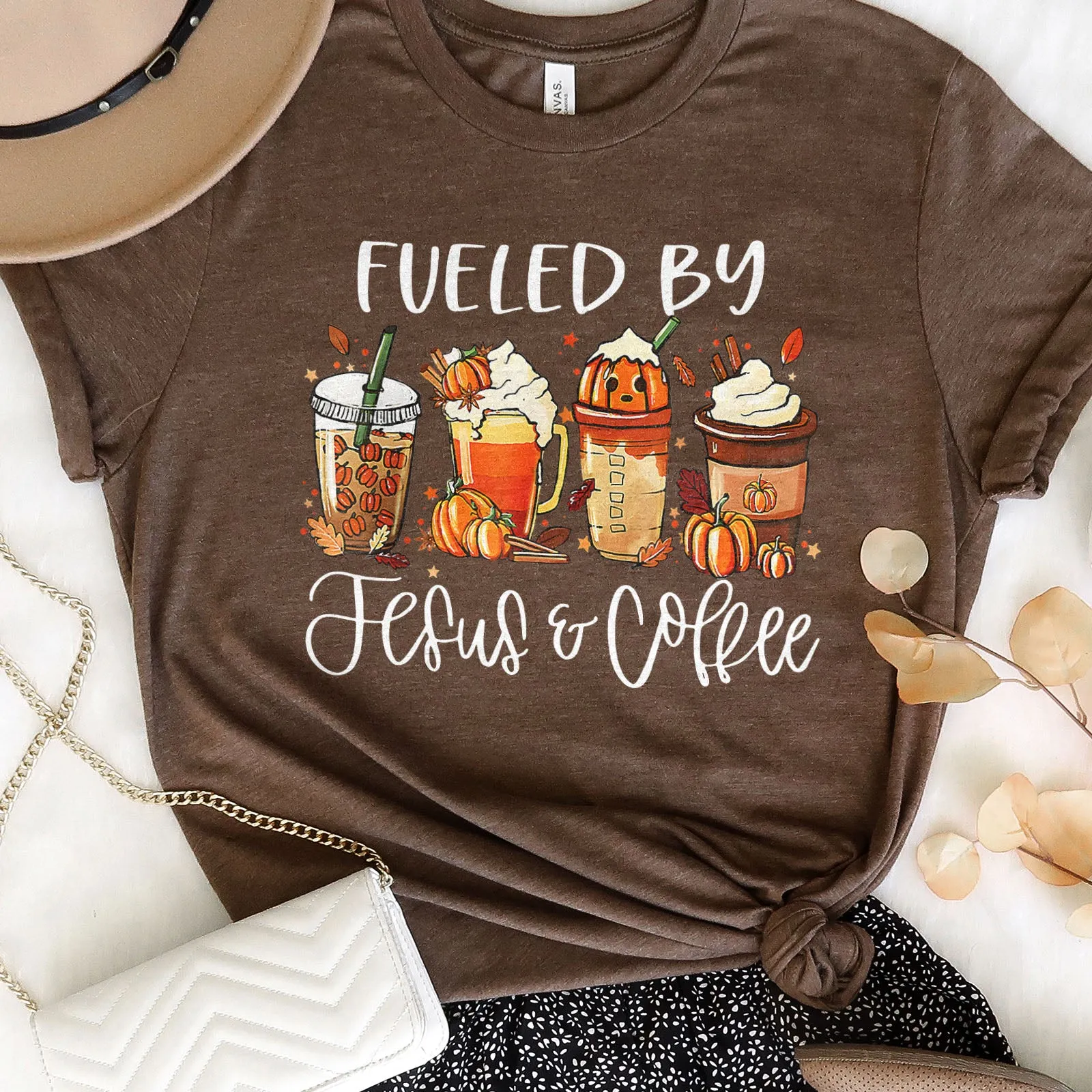 Fueled by Jesus & Coffee Fall Tee