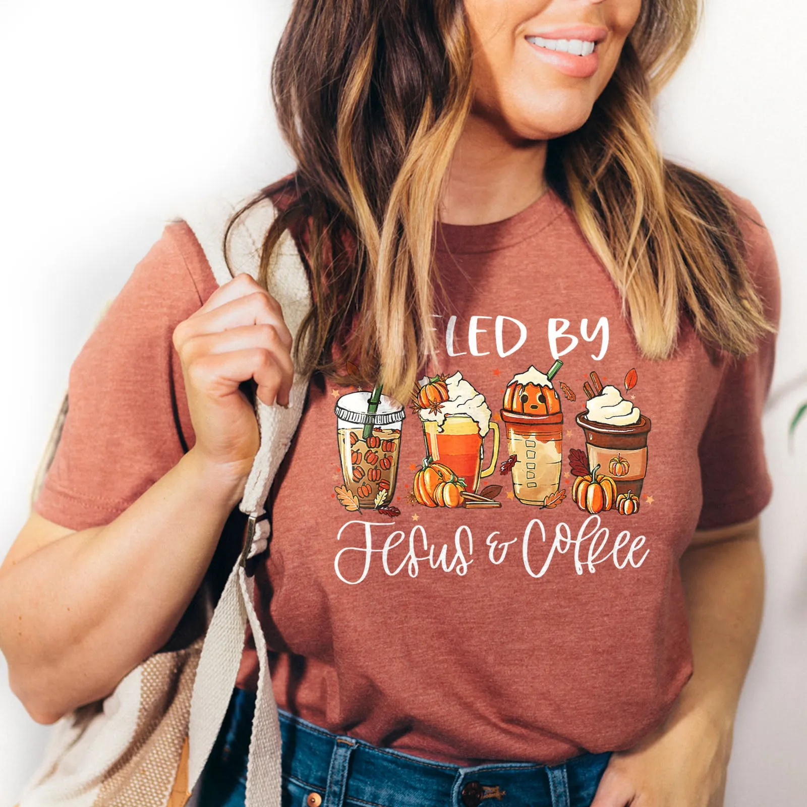 Fueled by Jesus & Coffee Fall Tee