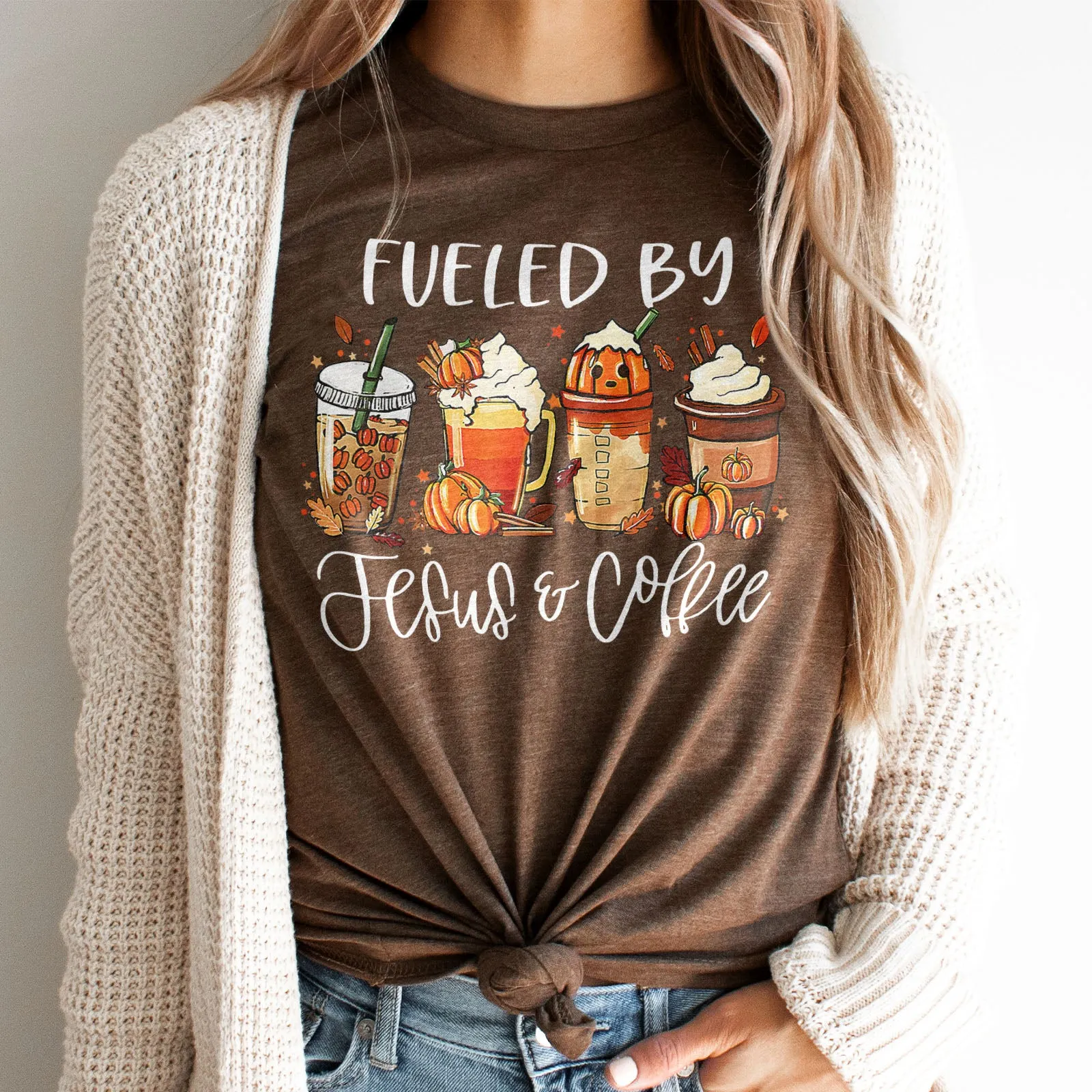 Fueled by Jesus & Coffee Fall Tee