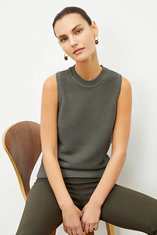 Giada Pullover - Sleek Cotton :: Fossil