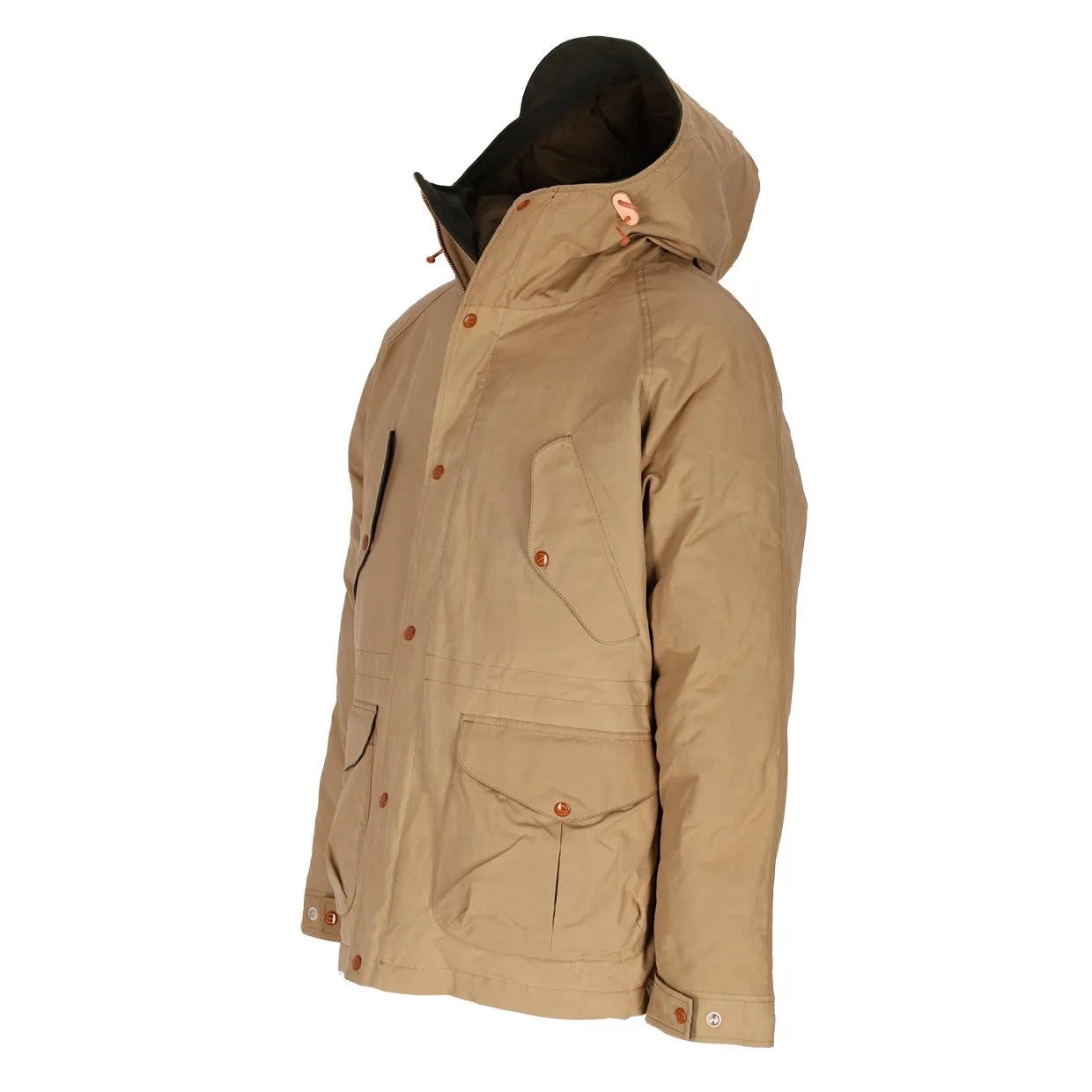 Giubbino Manifattura Ceccarelli Fisherman Parka Beige