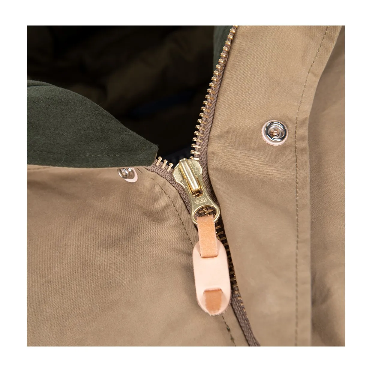 Giubbino Manifattura Ceccarelli Fisherman Parka Beige