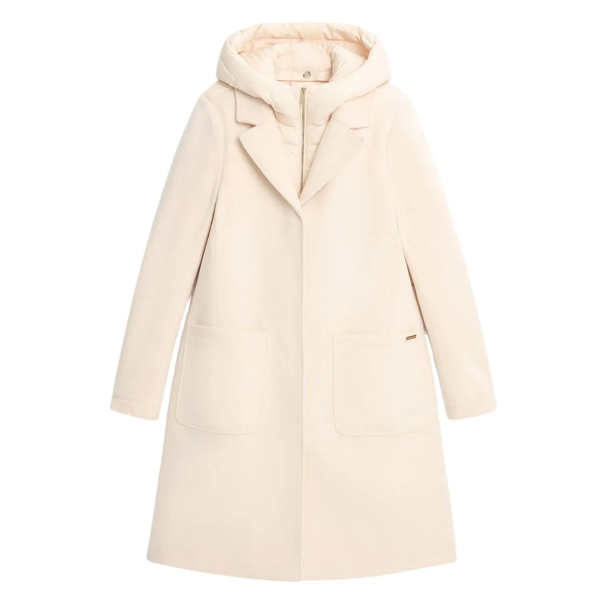 Giubbino Woolrich Donna Kuna Parka Avorio