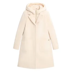 Giubbino Woolrich Donna Kuna Parka Avorio