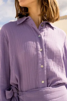 Ikaria Shirt Lilac