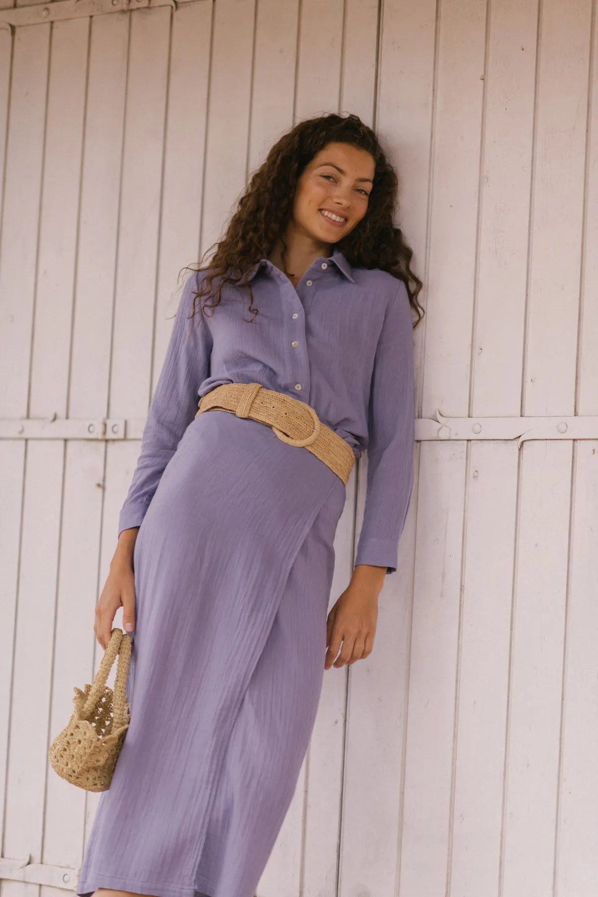 Ikaria Shirt Lilac