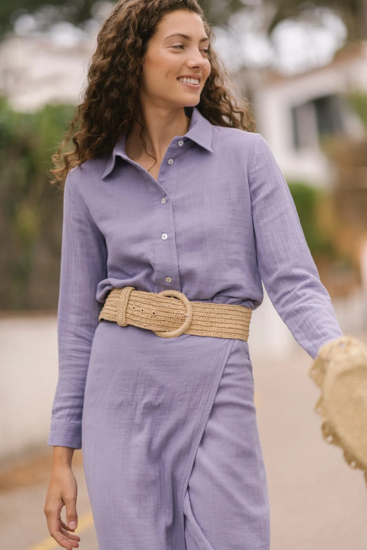 Ikaria Shirt Lilac