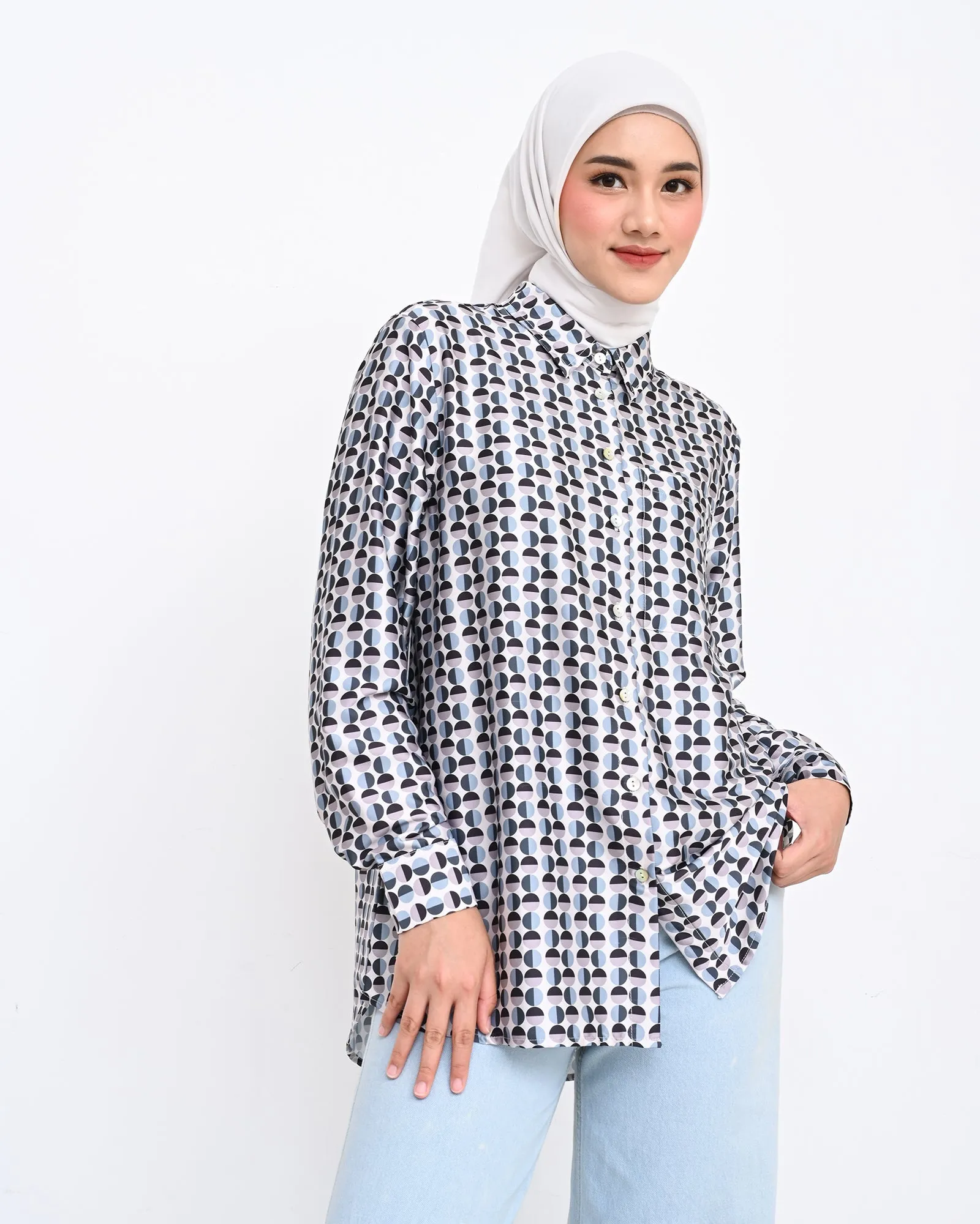 LIURA SATEEN SHIRT