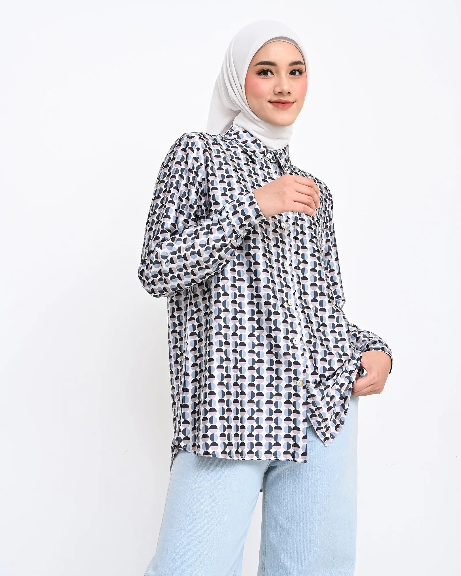 LIURA SATEEN SHIRT