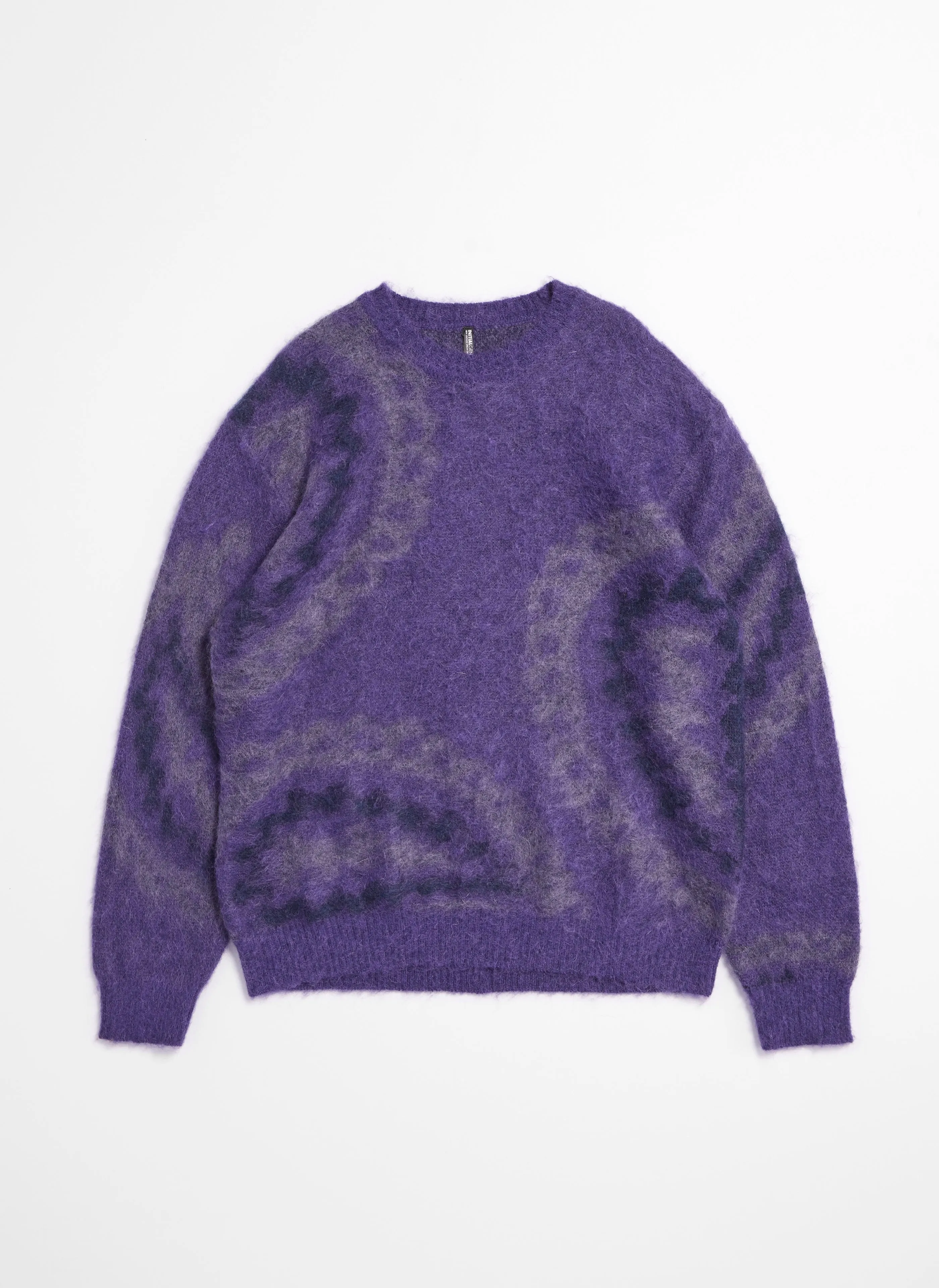 Mohair Paisley Pullover