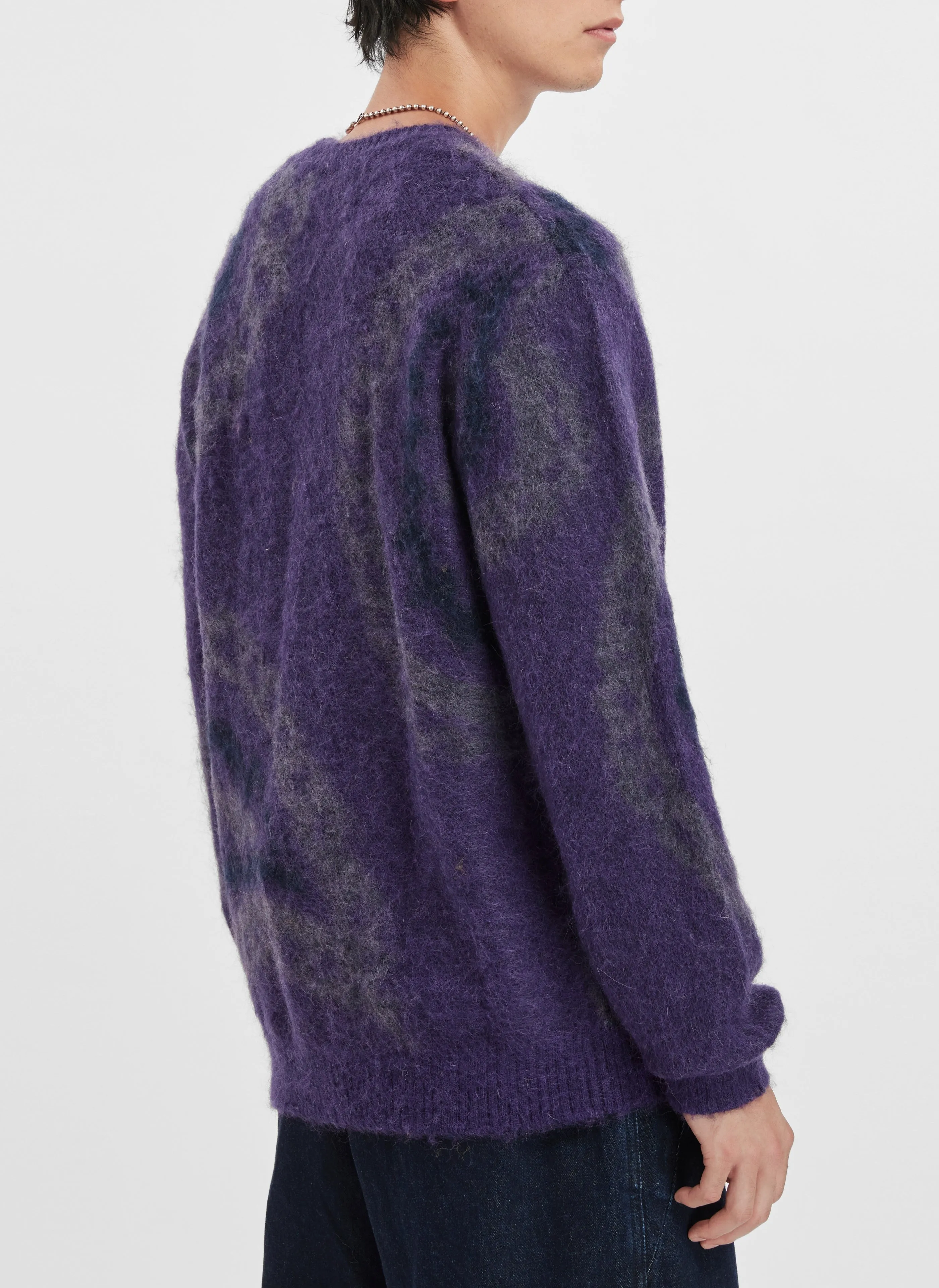 Mohair Paisley Pullover