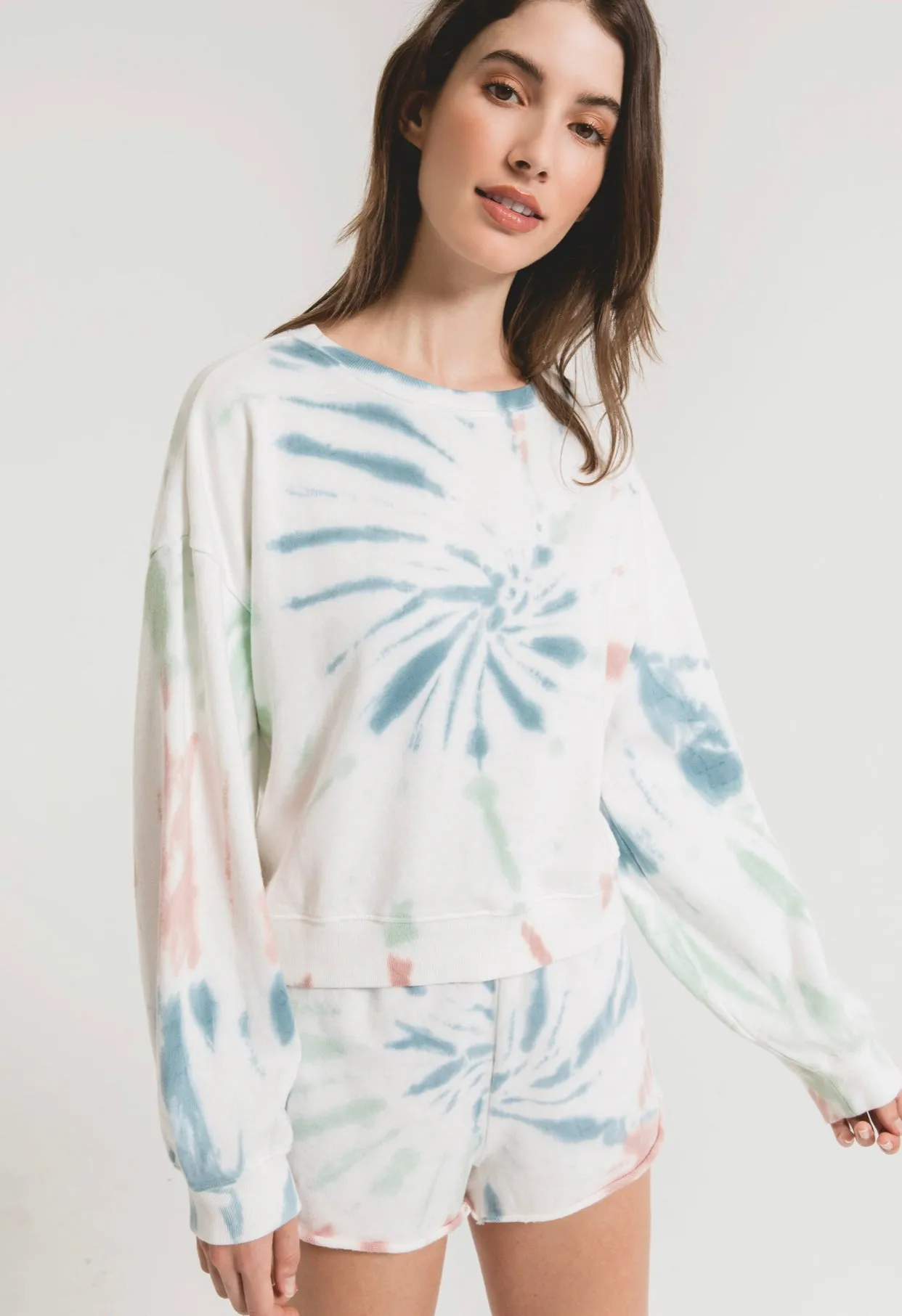 Multi Colored Tie Dye Pullover