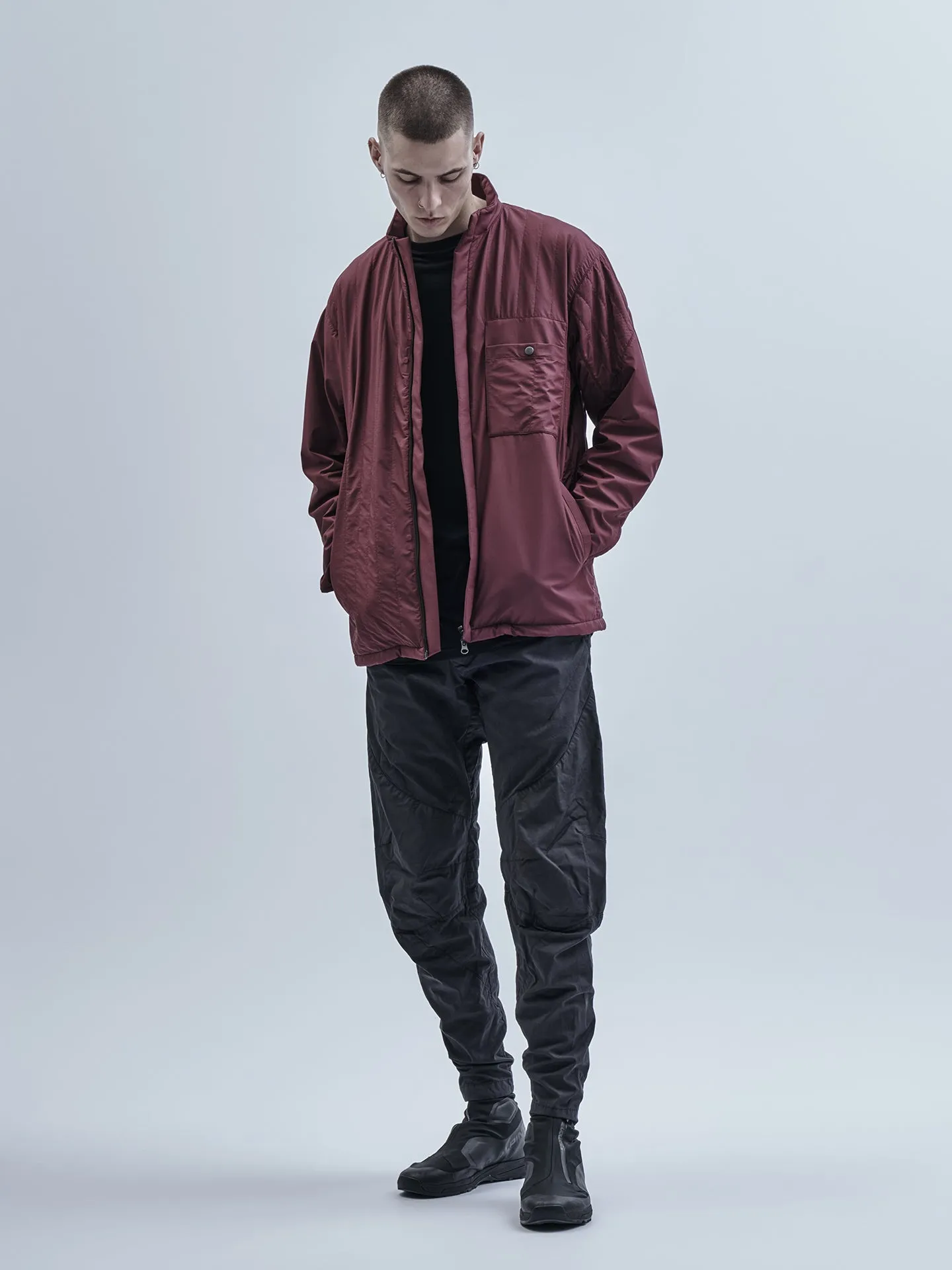 nahien insulator jacket burgundy