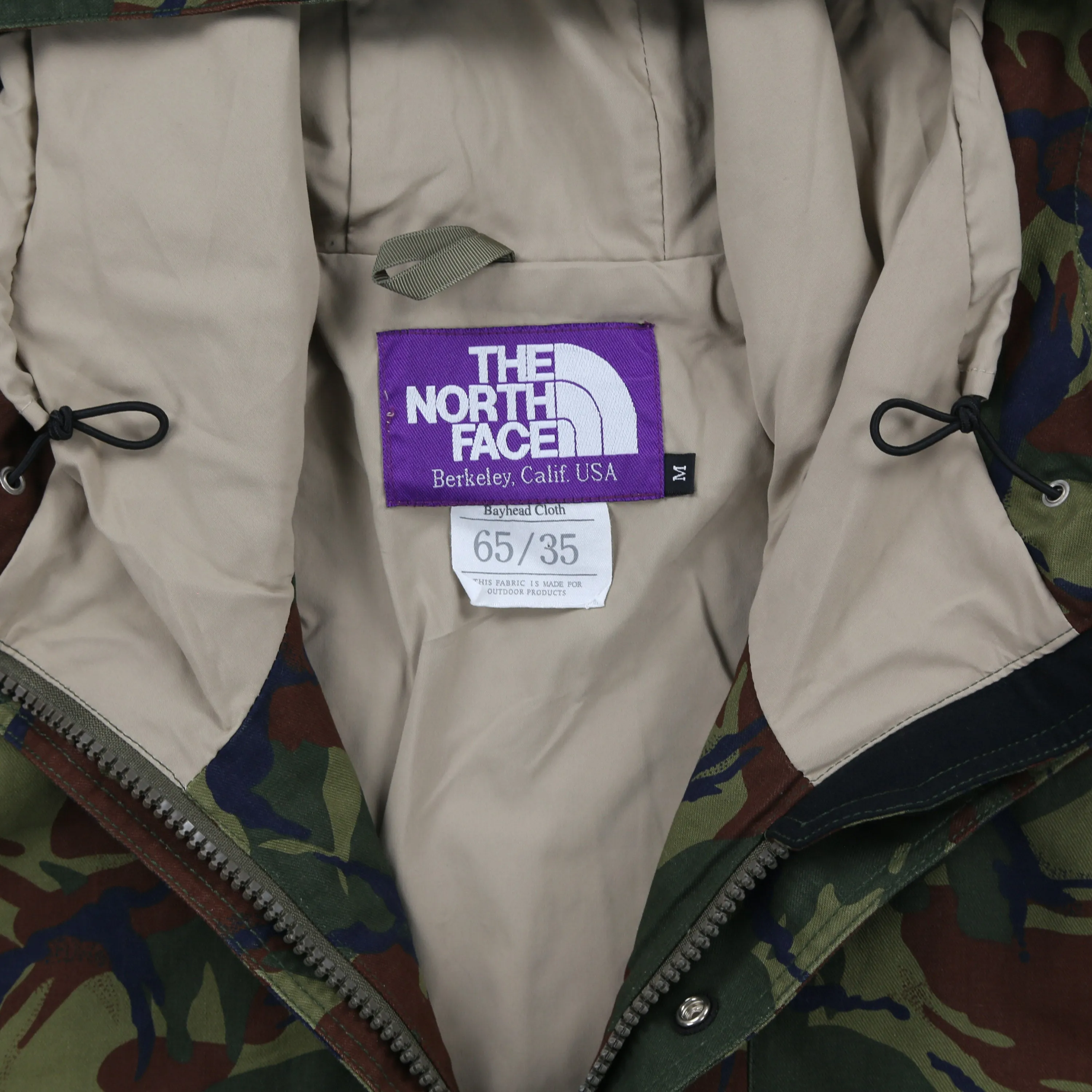 NWT North Face Purple Label Bayhead Camouflage Mountain Parka