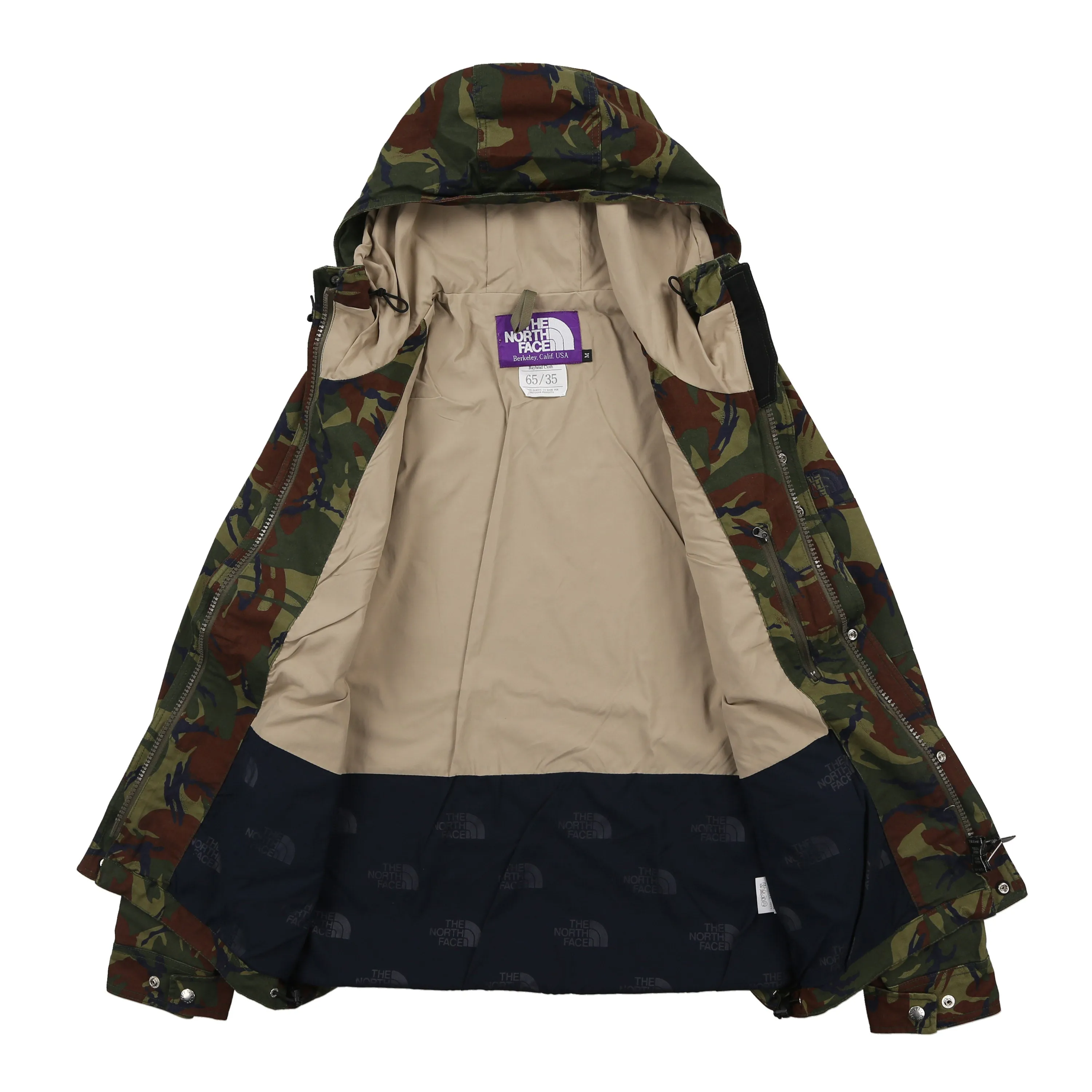 NWT North Face Purple Label Bayhead Camouflage Mountain Parka