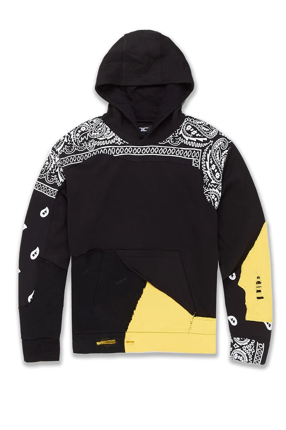 Paisley Pullover Hoodie (Pollen)