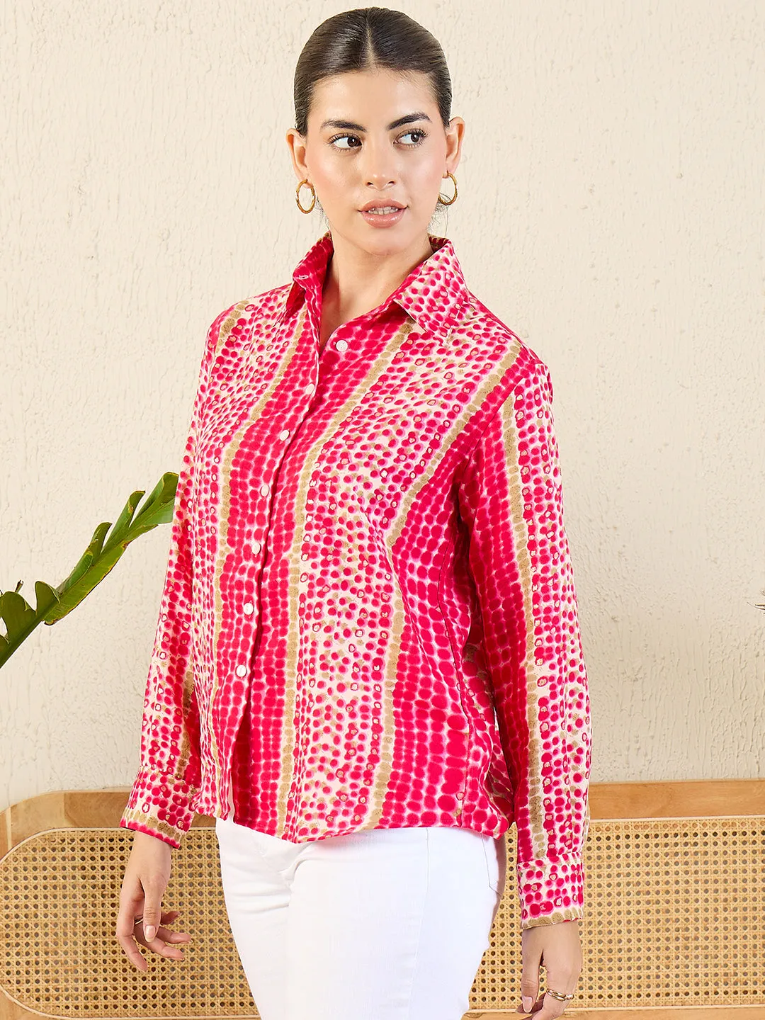 Printed Cotton Shirt