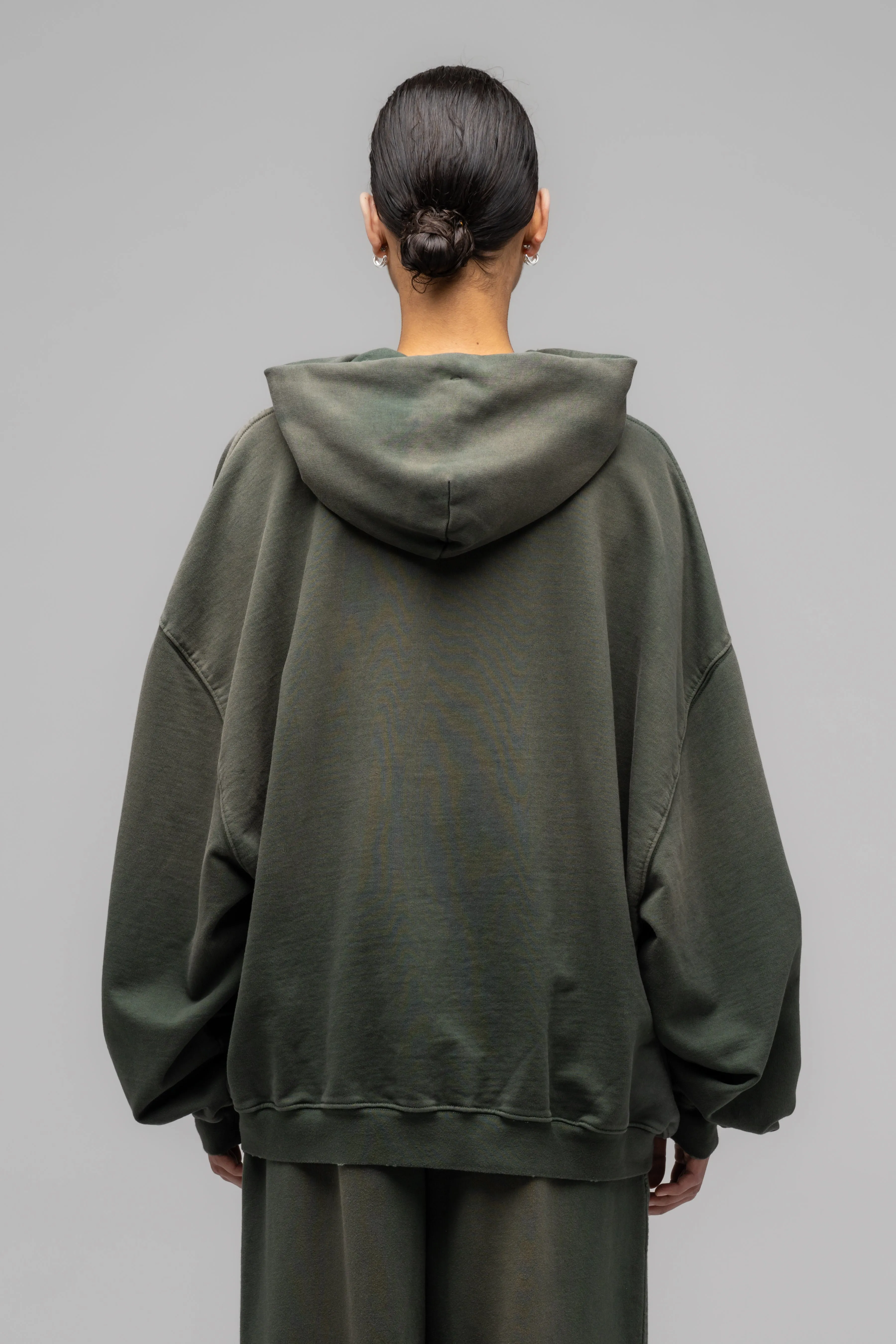 "SPLICED" BUBBLE HOODIE