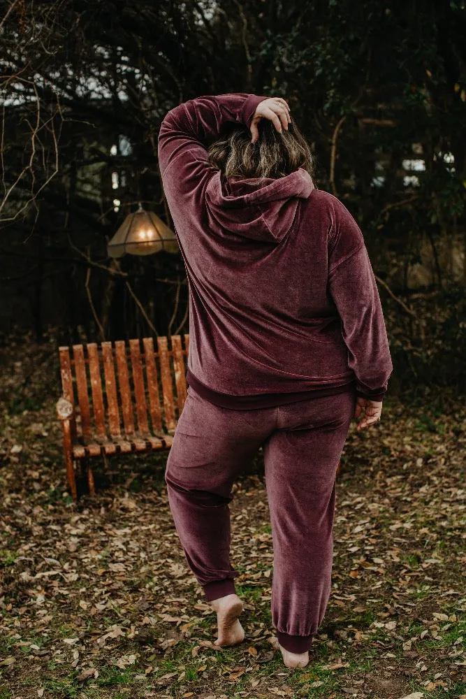 RAVEN Velour Hoodie