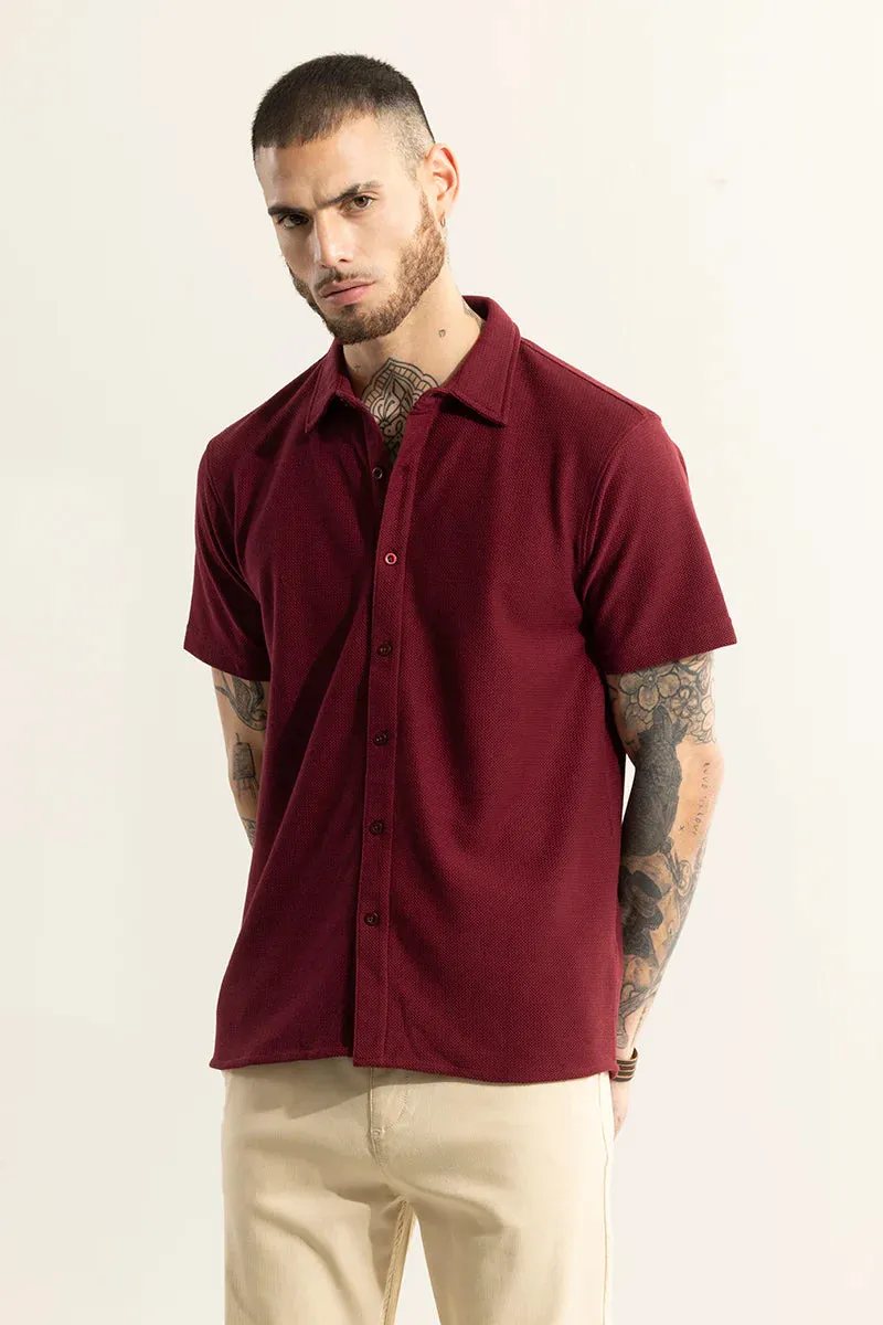 Roscoe Maroon Shirt