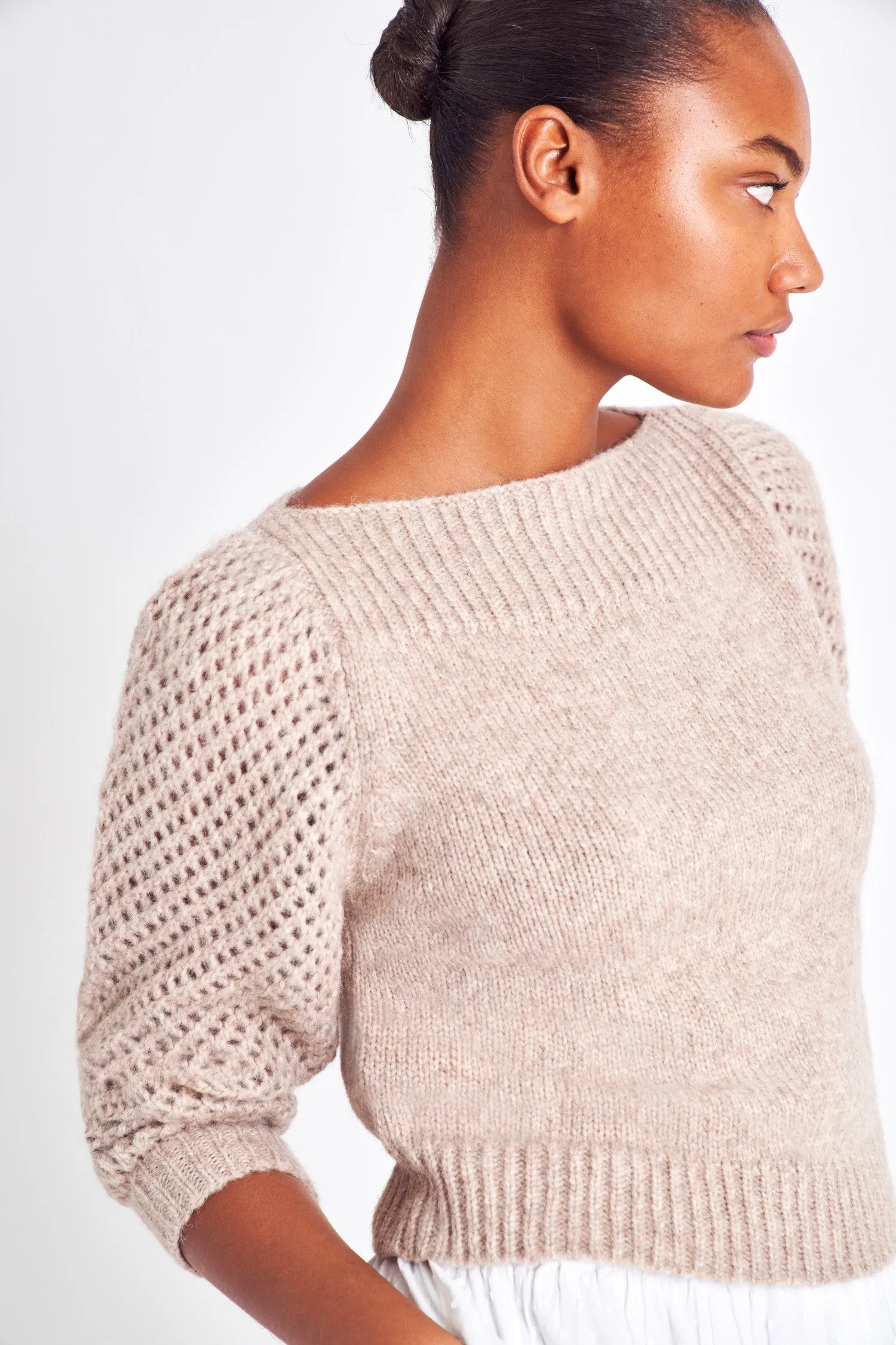 Rosie Pullover Sweater - OATMEAL