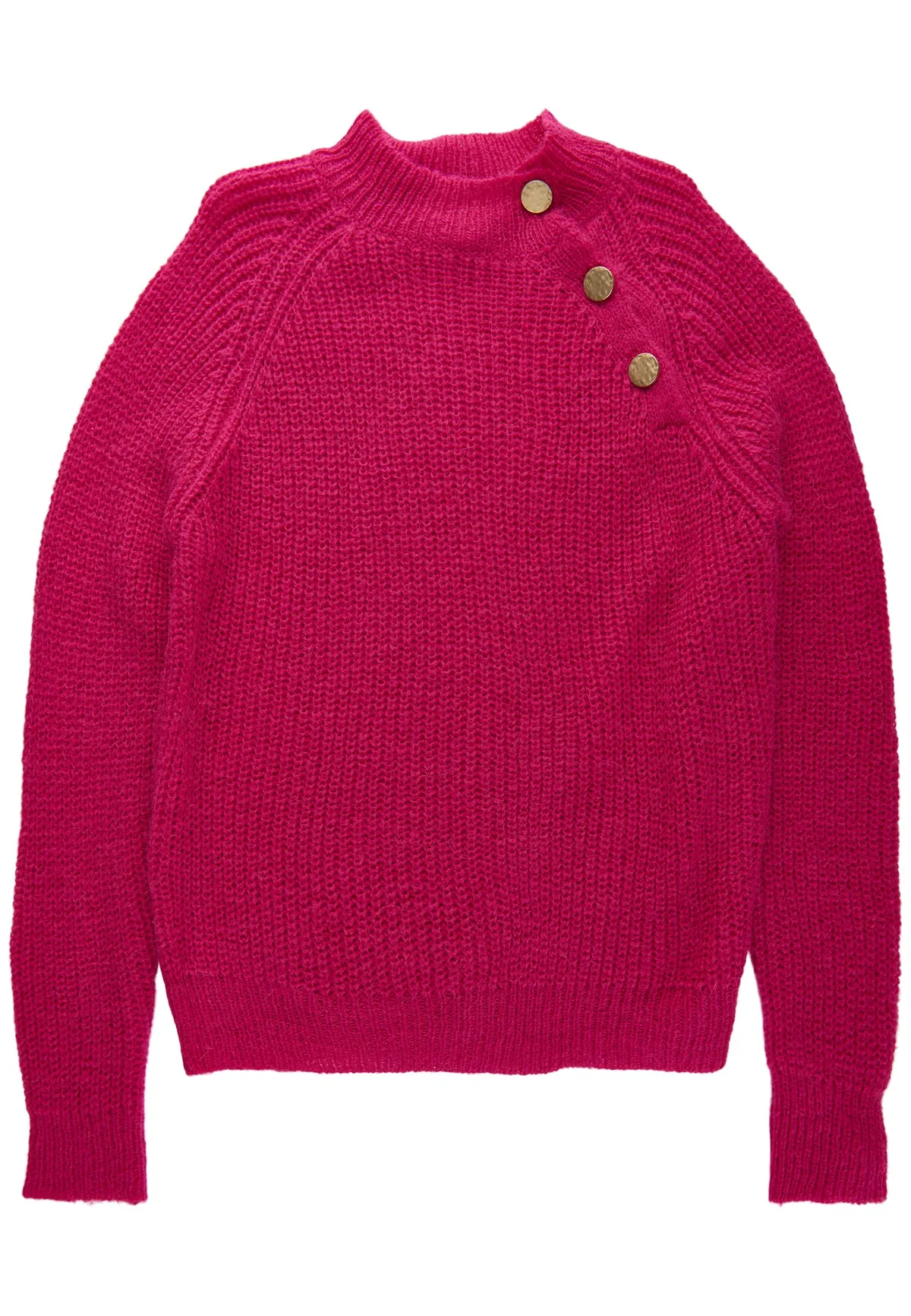 SGKiki Knit Pullover - Pink Peacock