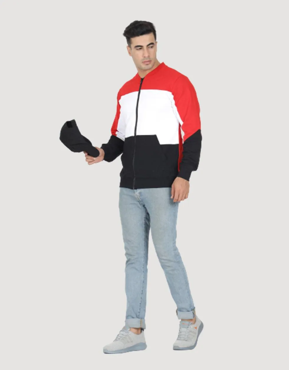 Soccer Red Colorblock Jacket