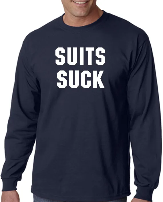 Suits Suck T-shirt