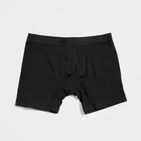 TENCEL™ Lyocell Boxer Brief Underwear for Men I 2-Pack, Black