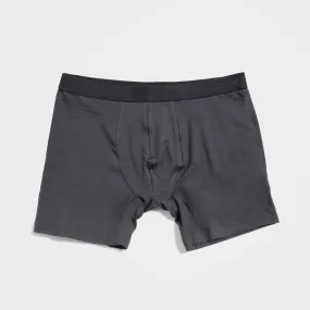 TENCEL™ Lyocell Boxer Brief Underwear for Men I 2-Pack, Charcoal