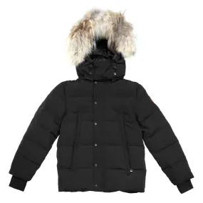 Premium Black Marathon Parka - Stylish & Weather-Resistant Performance Jacket