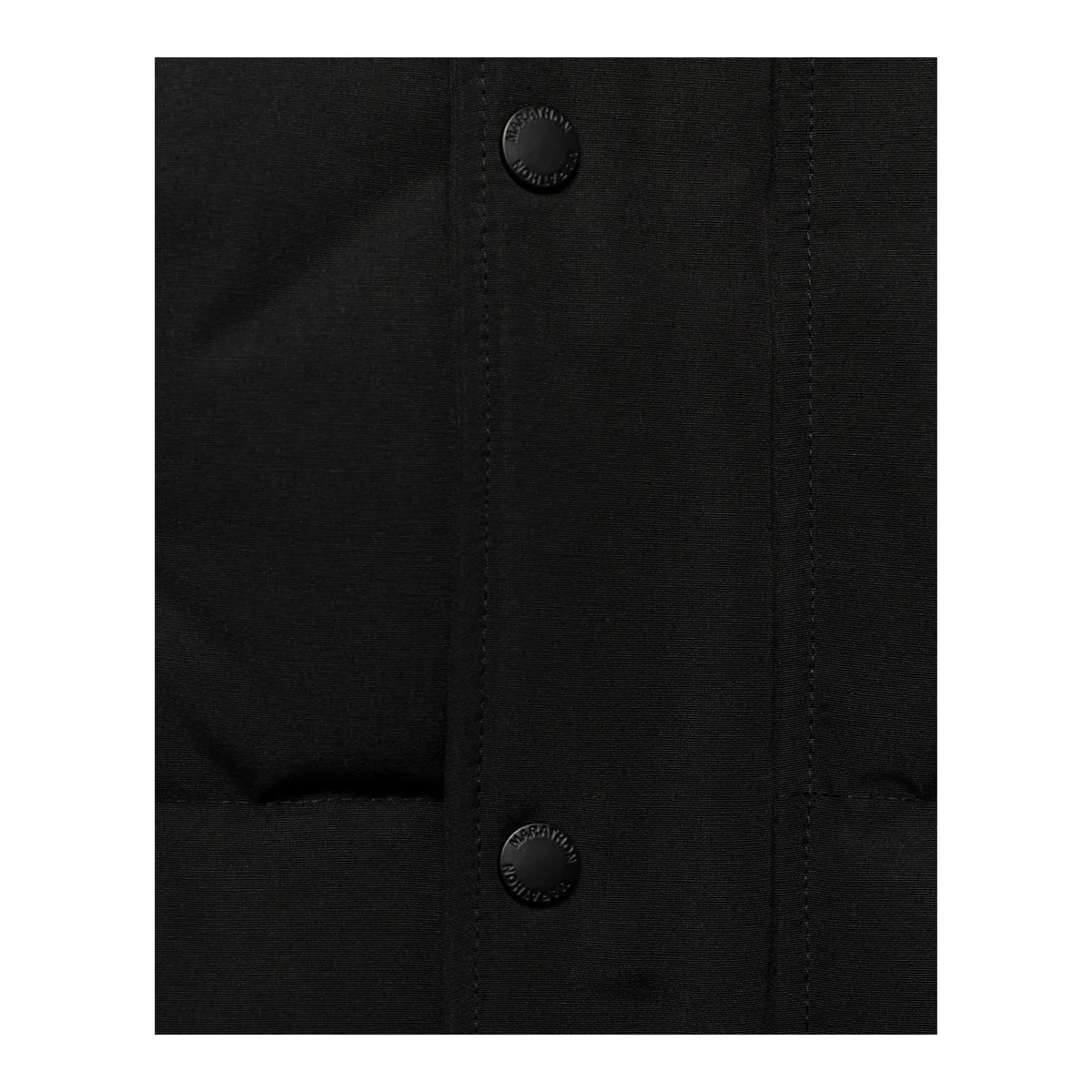 Premium Black Marathon Parka - Stylish & Weather-Resistant Performance Jacket