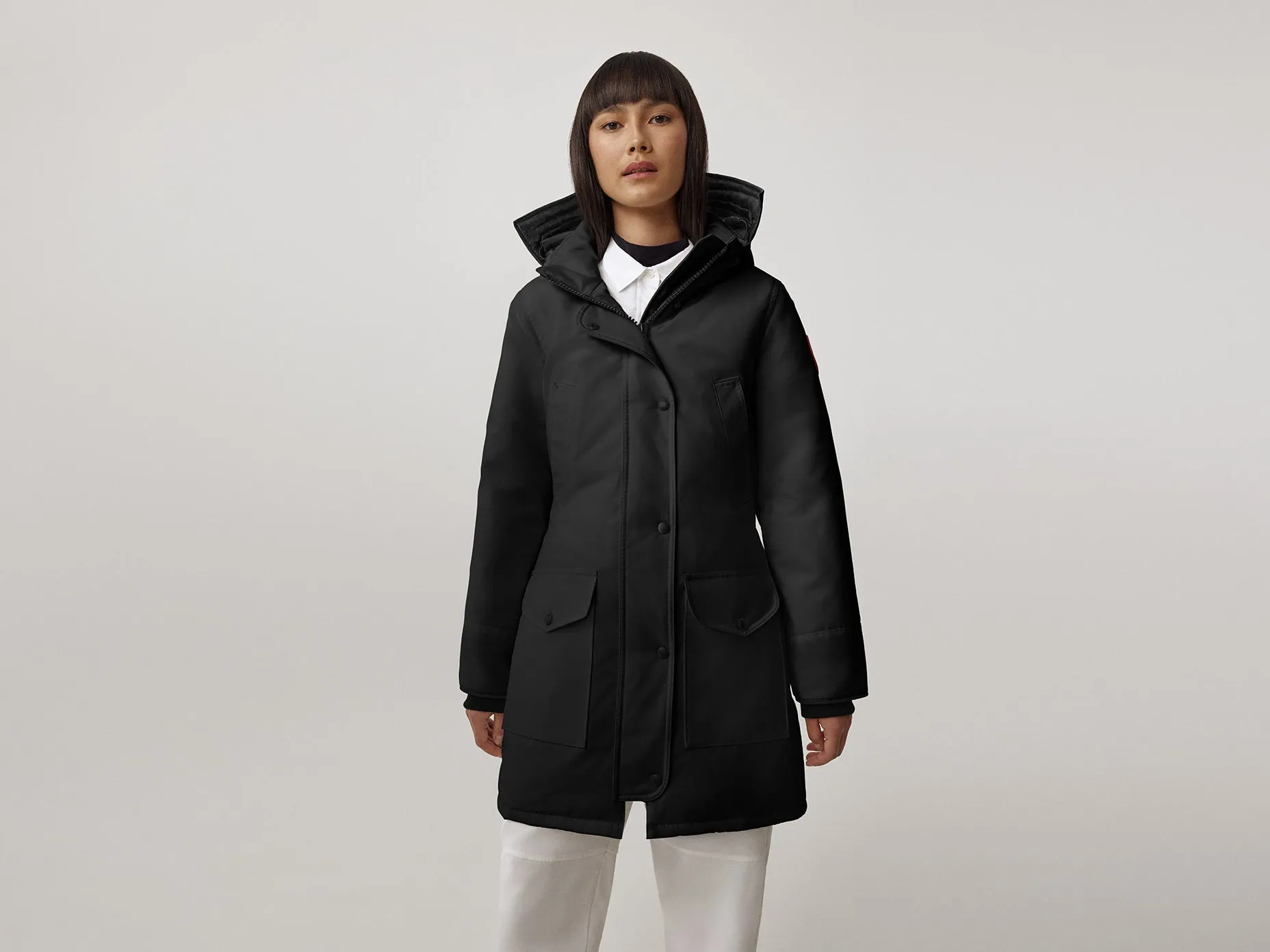 Certainly! To optimize the title of the Trillium Parka for an e-commerce platform, we should include key modifiers that highlight its features, target audience, and usage. Heres a suggested optimized title:

Womens Trillium Down-Filled Winter Parka Coat with Fur-Trimmed Hood - Insulated and Waterproof

This title includes:
- Gender/Audience: Womens
- Product Type: Parka Coat
- Key Features: Down-Filled, Fur-Trimmed Hood, Insulated, Waterproof
- Seasonal Use: Winter

By incorporating these modifiers, the product title becomes more descriptive, searchable, and appealing to potential buyers.