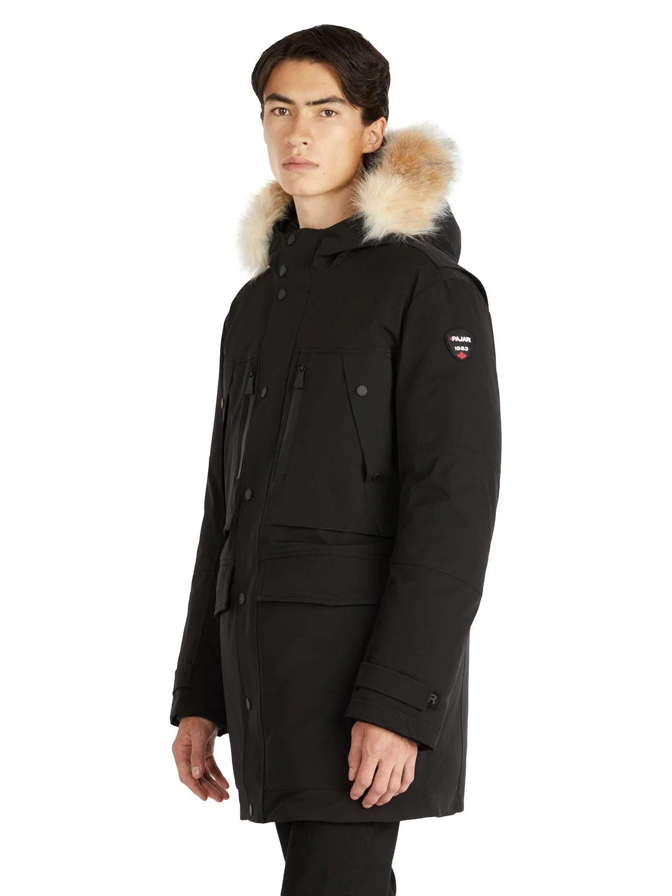 Optimized Title: Tullens Premium Mens Winter Parka with Hood - Stylish and Warm Outdoor Jacket for Cold Weather