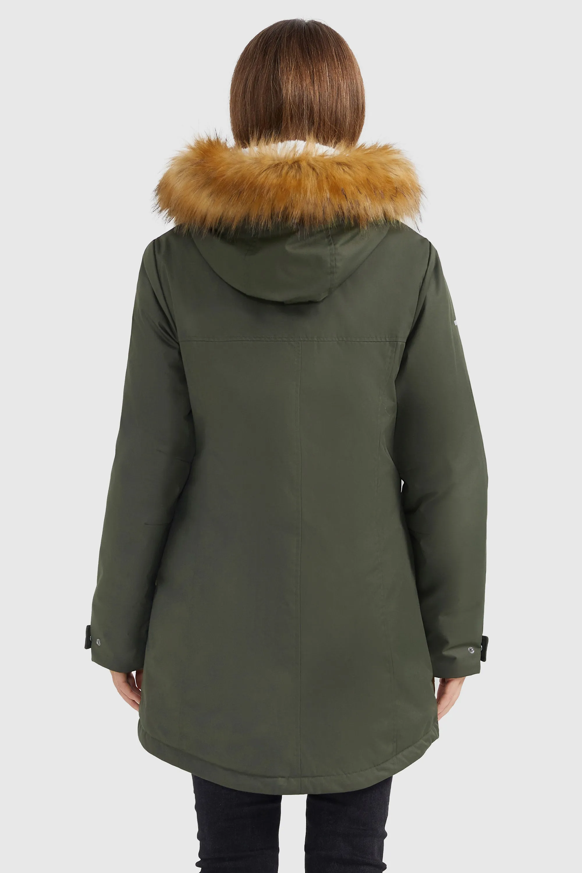 Water-Resistant Hooded Parka