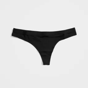 Women’s TENCEL™ Lyocell Thong Underwear I 2-Pack, Black