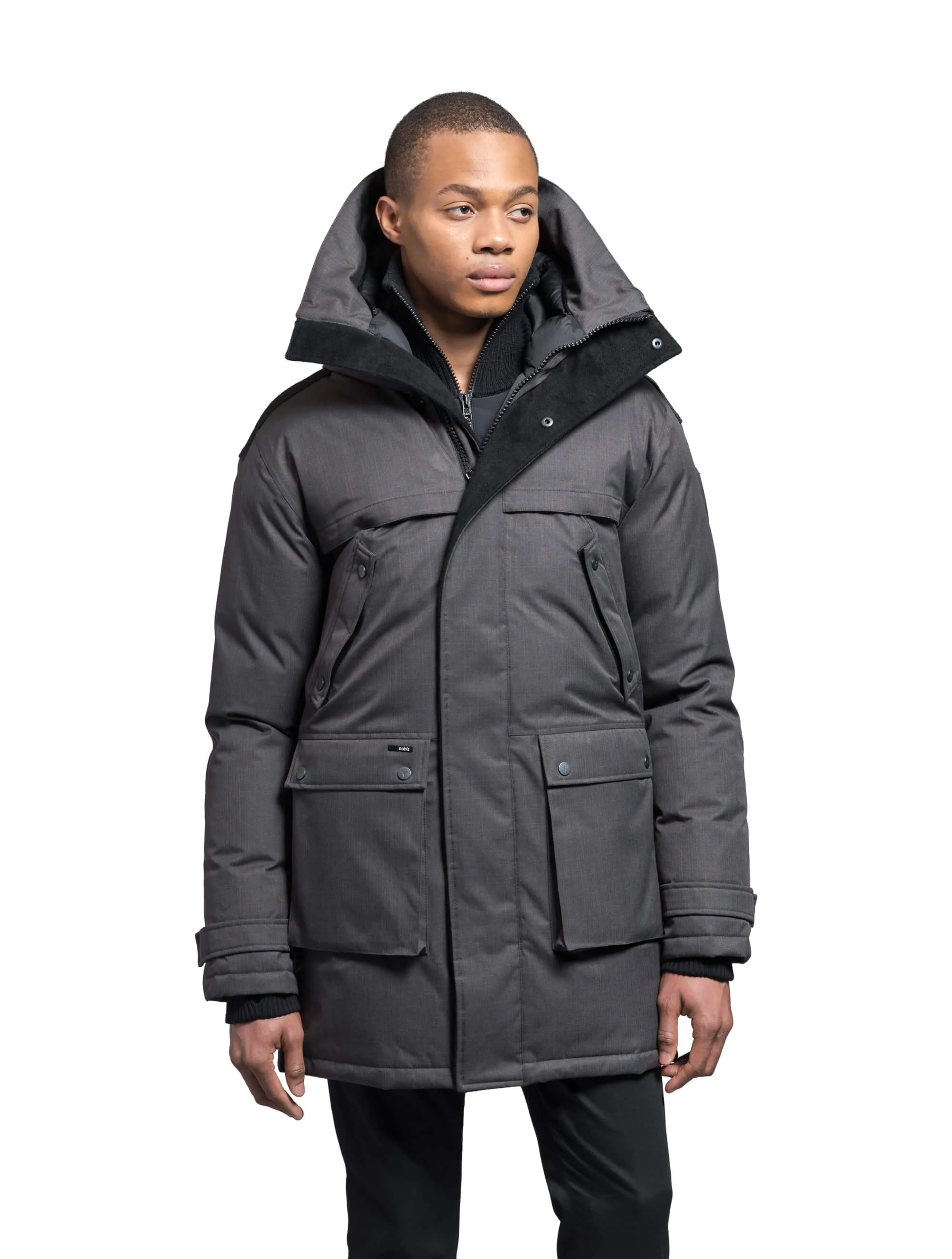 Yatesy Furless Men's Long Parka